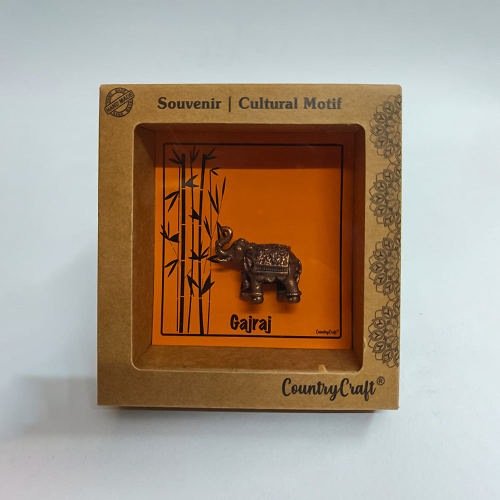 Copper Gajraj Miniature