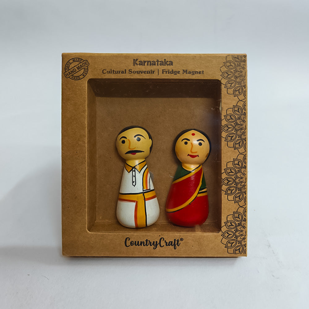 Karnataka Cultural Fridge Magnet