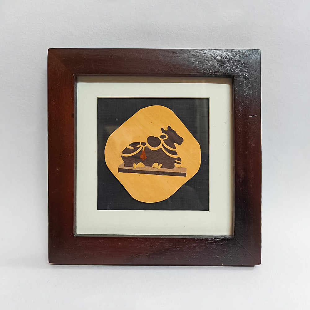 Mysore Inlay craft Nandi Frame