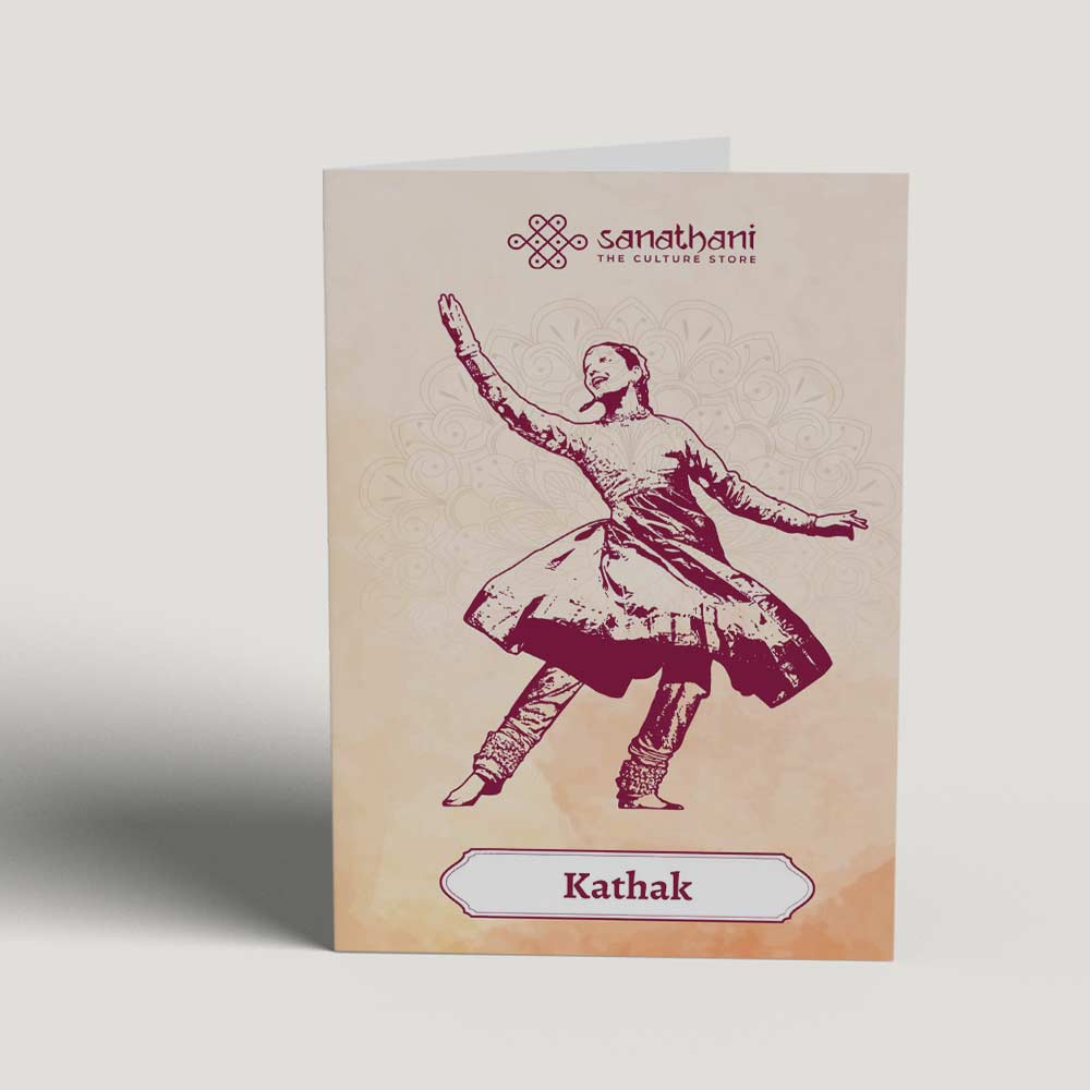 Kathak Greeting Card