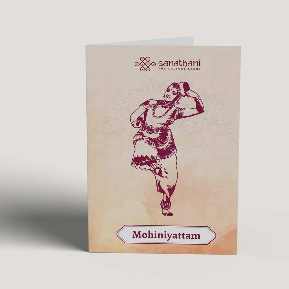 Mohiniyattam Greeting Card
