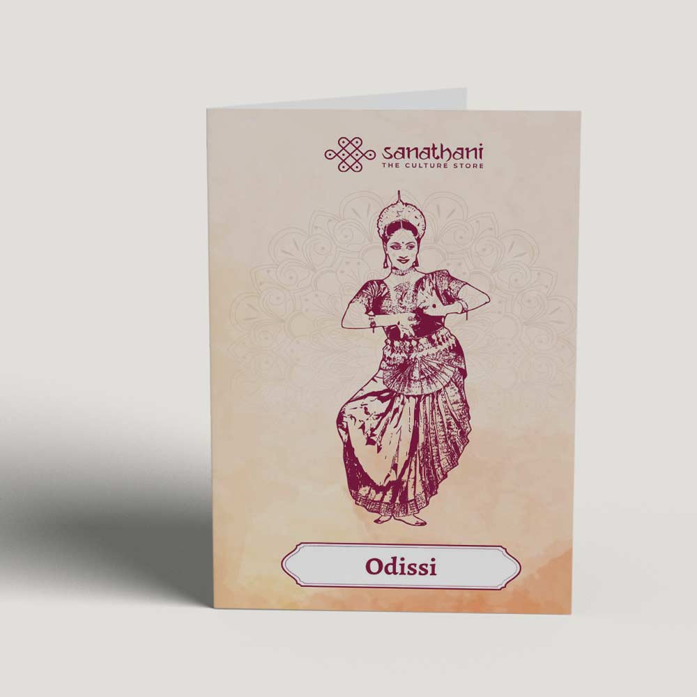 Odissi Greeting Card