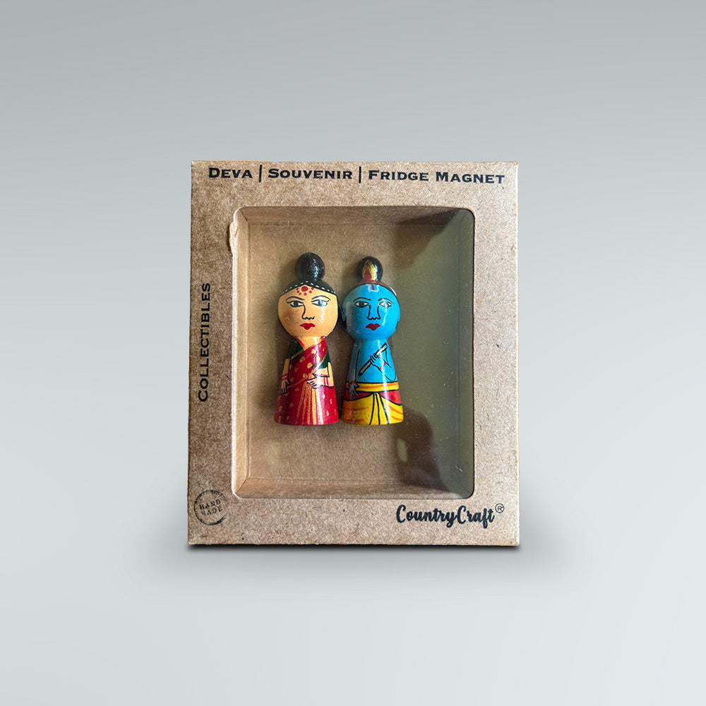 Radha Krishna Fridge Magnet