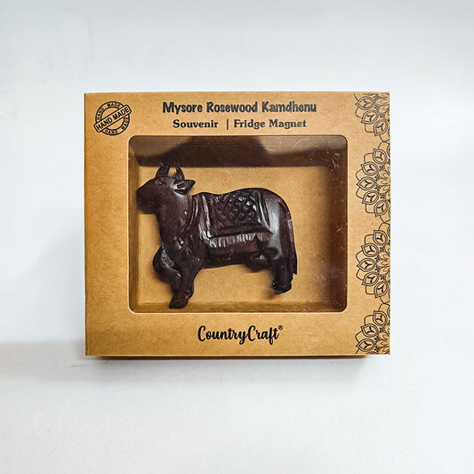 Mysore Rosewood Kamdhenu Fridge Magnet