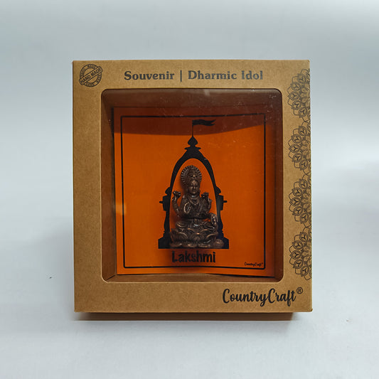 Copper Lakshmi Idol Miniature