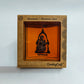 Copper Saraswati Idol Miniature