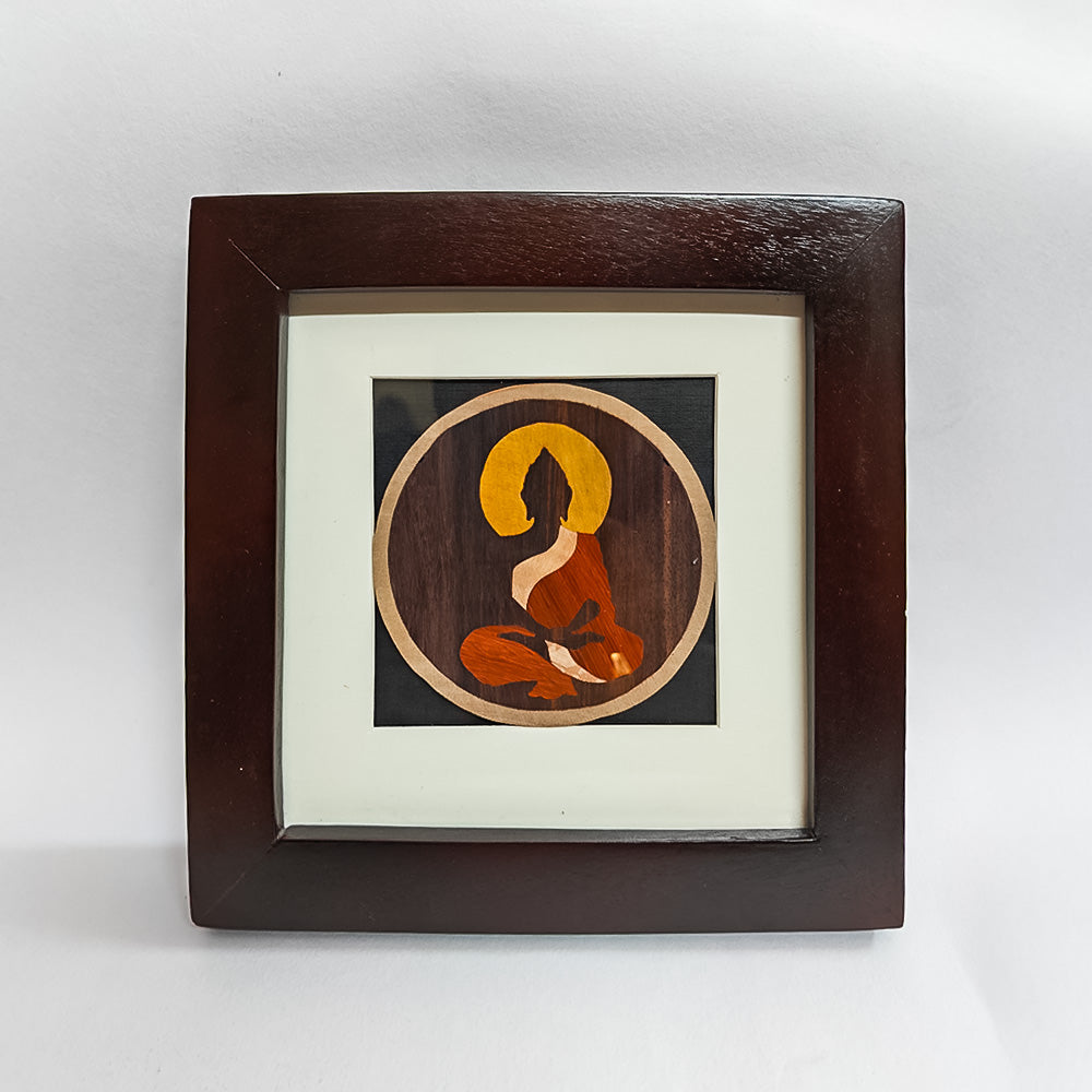 Mysore inlay Craft Buddha Frame – Sanathani