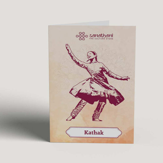 Kathak Greeting Card