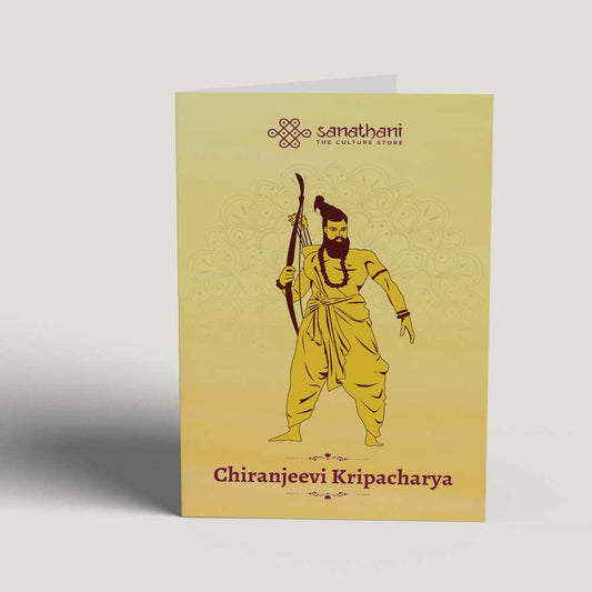 Chiranjeevi Kripacharya Greeting Card