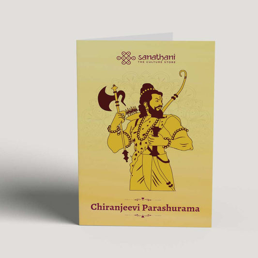 Chiranjeevi Parashurama Greeting Card