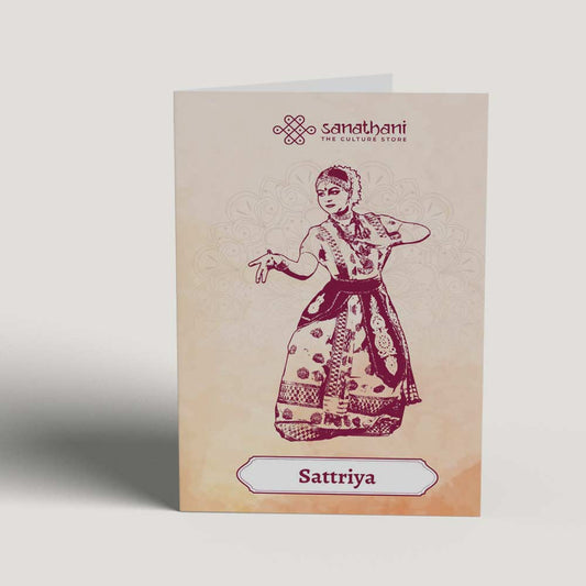 Sattriya Greeting Card