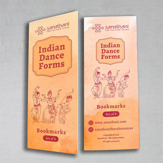 Indian Dance Forms Bookmarks