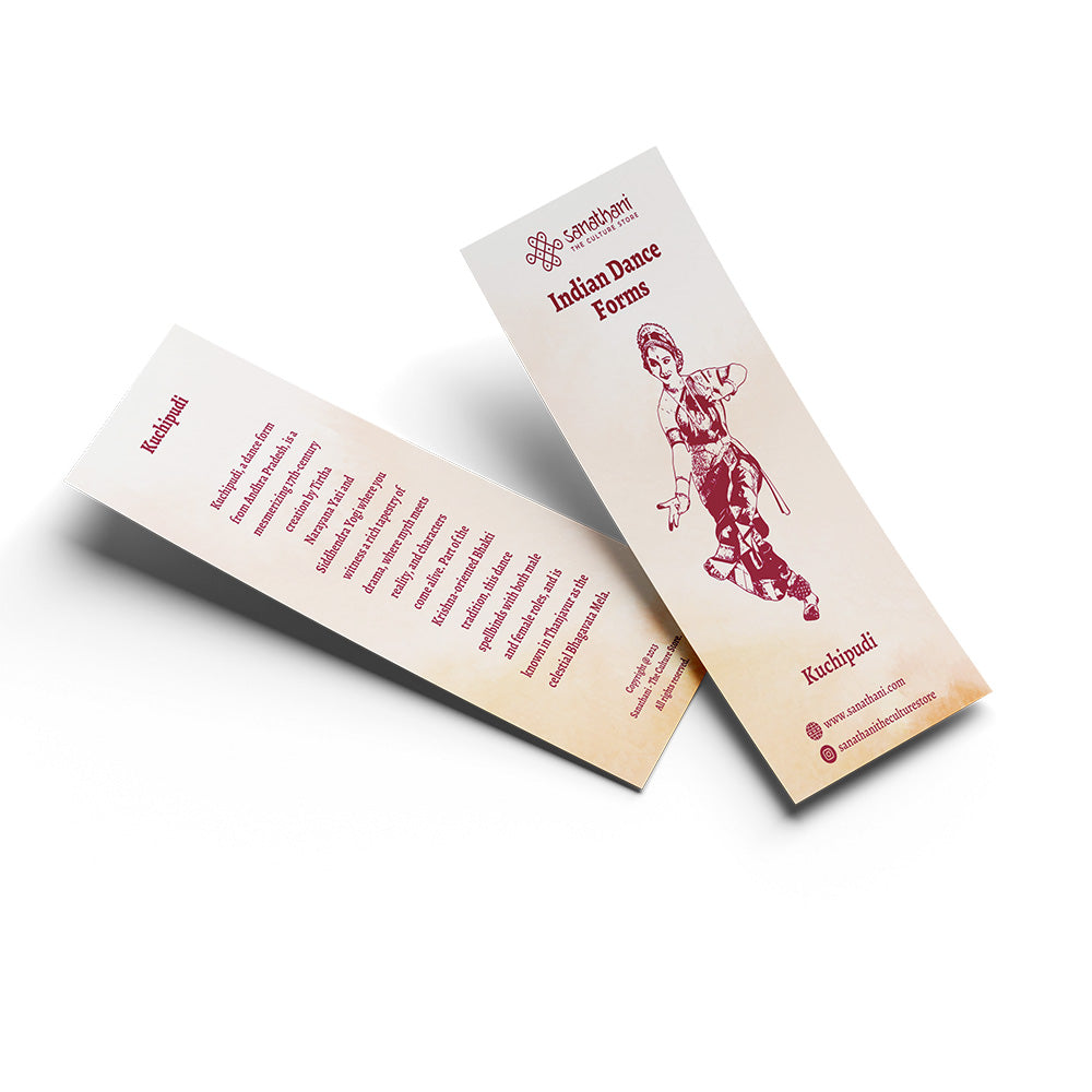 Indian Dance Forms Bookmarks