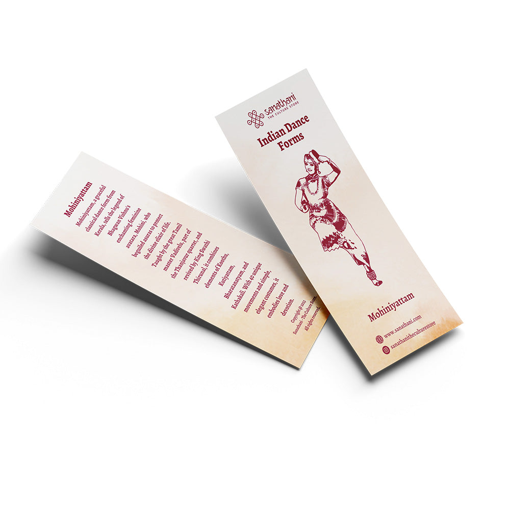 Indian Dance Forms Bookmarks